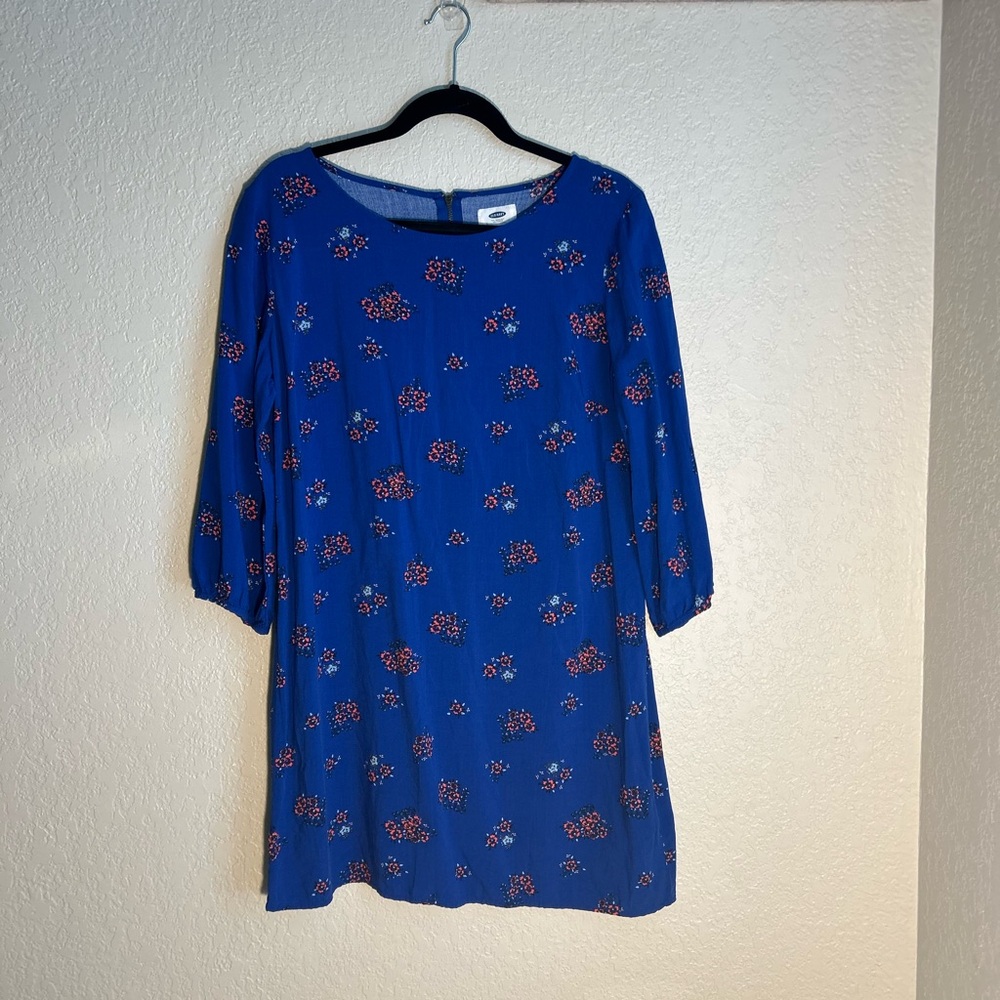 Y2K Old Navy Floral Blue 👗 dress